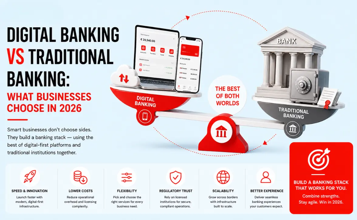 Digital Banking vs Traditional Banking: What Businesses Choose in 2026